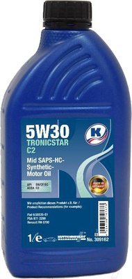 Моторное масло Kuttenkeuler Tronicstar C2 5W-30 309162 1л