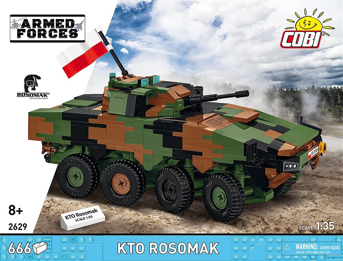Конструктор Cobi Armed Forces KTO Rosomak