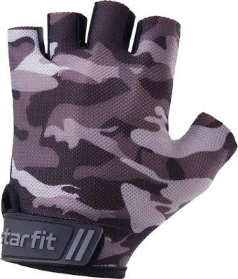 Перчатки Starfit WG-101 (серый камуфляж, XS)