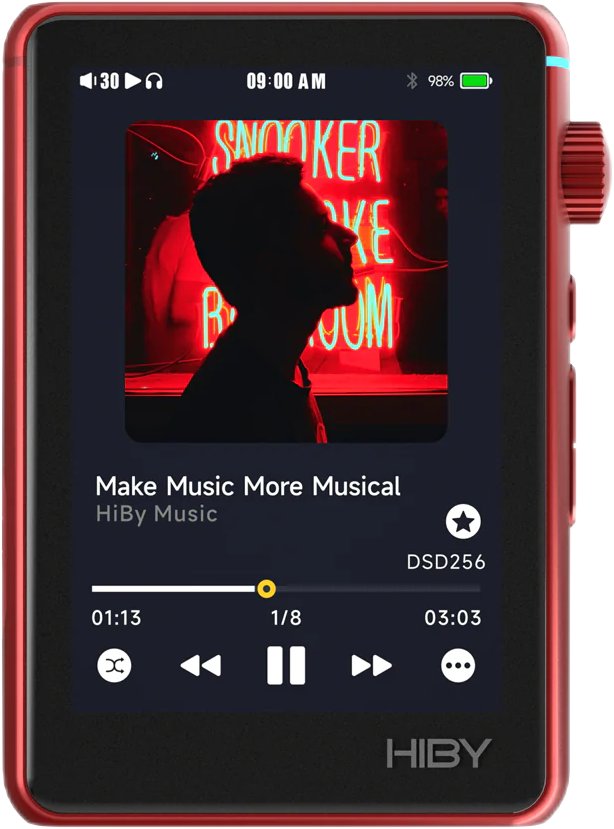 

Hi-Fi плеер HiBy R3 II (красный)