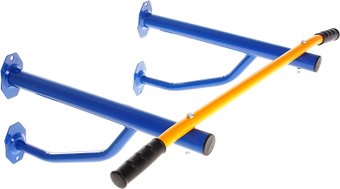 Турник СТК настенный Юный Атлет (синий/желтый)