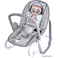 Шезлонг Lorelli Top Relax 2018 Grey Cute Kitten