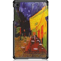 Чехол для планшета JFK Smart Case для Samsung Galaxy Tab A8 10.5 2021 (уличное кафе)