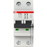 Выключатель автоматический ABB M202-10 2P 10A Im=140A 25kA 2M 2CDA282799R0101