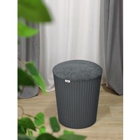 Пуфик Sheffilton SHT-B24 (графит/темно-серый)