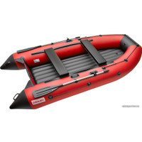 Моторно-гребная лодка Roger Boat Trofey 2900 (без киля, красный/черный)