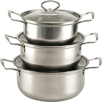 Набор кастрюль Sundays Home Y-2510303 (3шт)