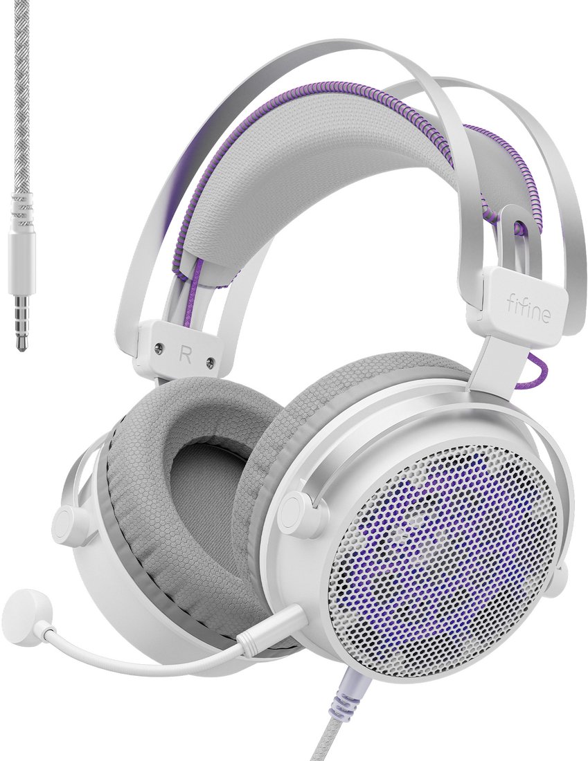 

Наушники FIFINE H18 (белый)