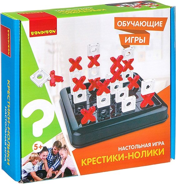 

Развивающая игра Bondibon Крестики-нолики ВВ3325