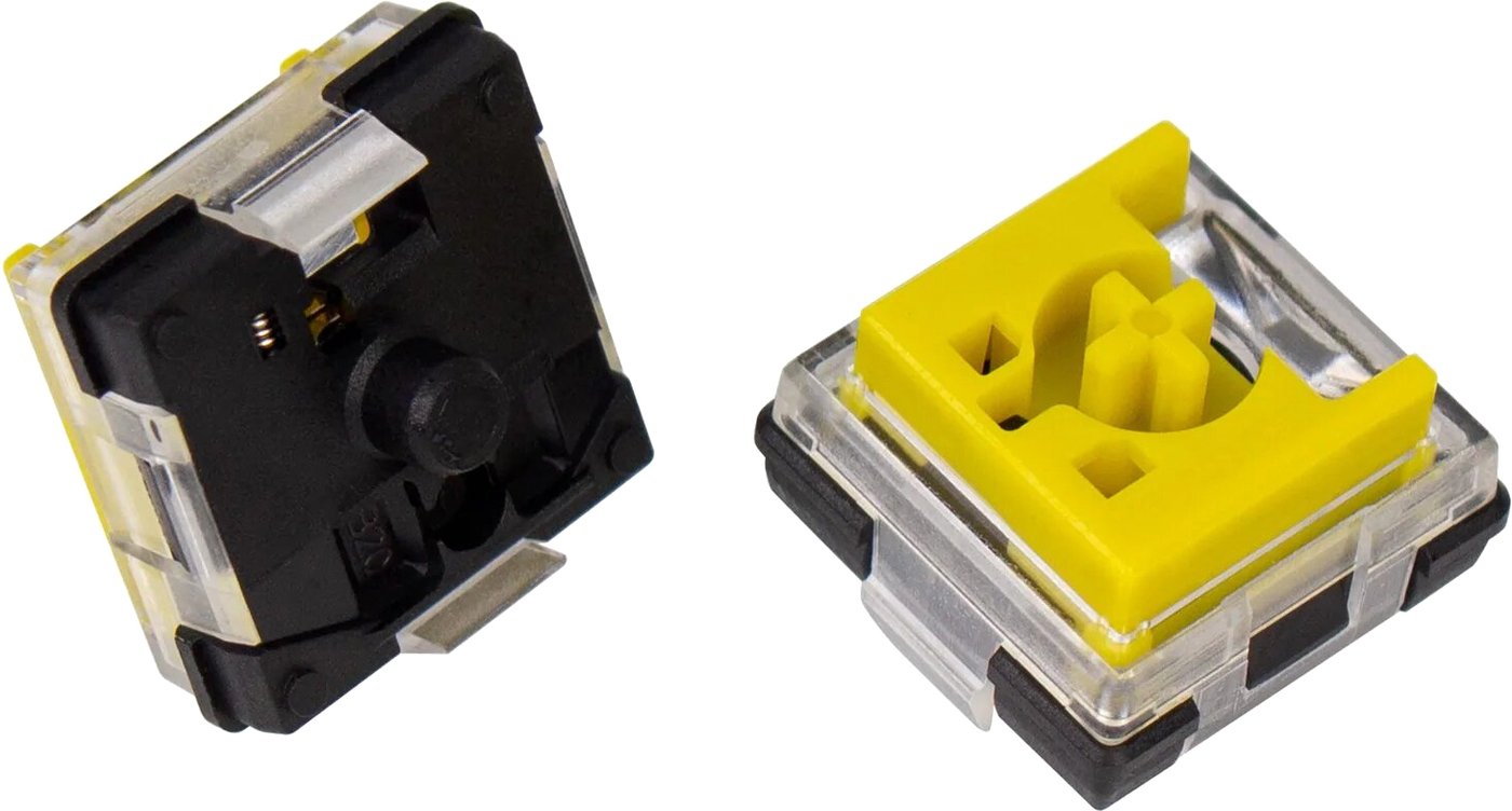 

Набор переключателей Keychron Low Profile Optical MX Switch Banana (90 шт.)