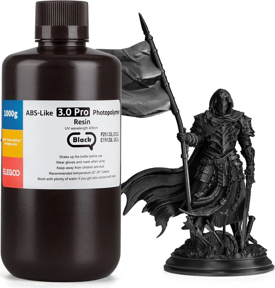 Фотополимер Elegoo ABSlike V3.0 Pro 1кг (черный)