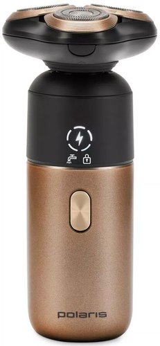 Polaris PMR 0714RC Ultimate shave 5D PRO (черный/золотой)