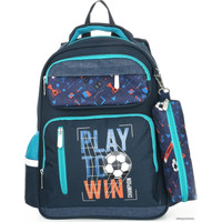 Школьный рюкзак Schoolformat Soft 3 + Play Football РЮКМ3П-ПФБ
