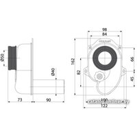 Сифон Alcaplast A45B