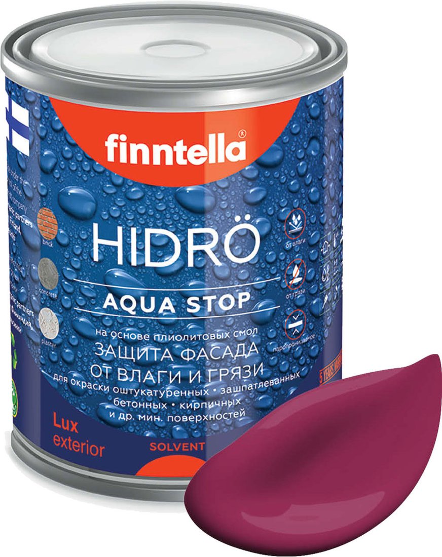 

Краска Finntella Hidro Kirsikka F-14-1-1-FL126 0.9 л (фиолетовый)