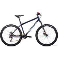Велосипед Forward Sporting 27.5 X D р.19 2022 (темно-синий/красный)