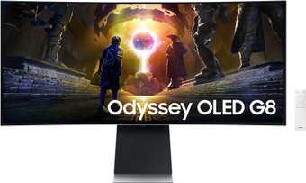 Smart монитор Samsung Odyssey OLED G8 LS34DG850SUXDU