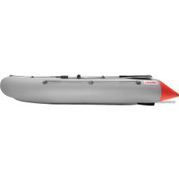 Моторно-гребная лодка Roger Boat Trofey 2900 (без киля, серый/красный)