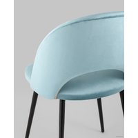 Стул Stool Group Меган AV 415-H52-08(P) (велюр пыльно-голубой)