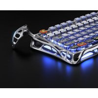 Клавиатура Gravastar Mercury K1 Pro Interstellar Silver (GravaStar x Kailh Speedy Mint)