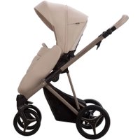 Универсальная коляска BEBETTO Pelpasso Pro (2 в 1, pro 02 kaszmir/светло-бежевая кожа)