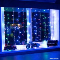 Светодиодная гирлянда Neon-Night Светодиодный Дождь 1.5х1.5 м 235-019 (мультиколор)