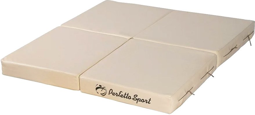 

Cпортивный мат Perfetto Sport №11 складной 100x100x10 (бежевый)