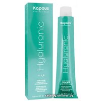 Крем-краска для волос Kapous Professional с гиалуроновой кислотой HY 6.12 Темный блондин табачный