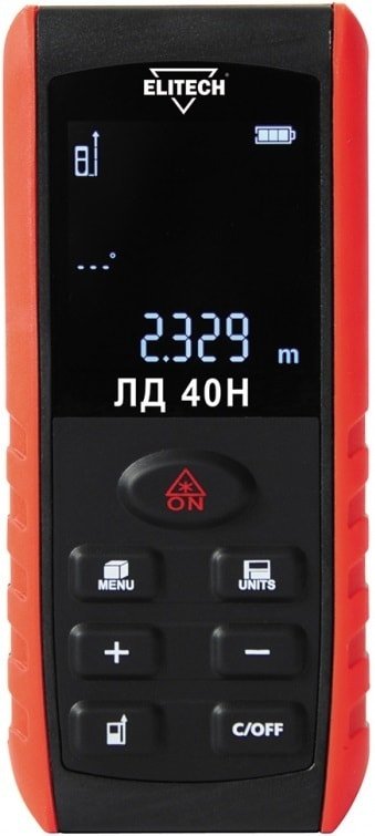 

Лазерный дальномер ELITECH ЛД 40Н