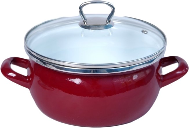 

Кастрюля Omelia 1-2440111 (бордовый)