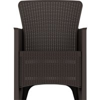 Кресло Альтернатива Ротанг Лайт М8909 (мокко)