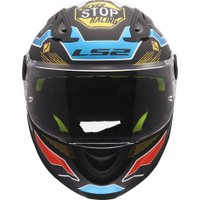 Мотошлем LS2 FF812 Kid Zero (M, серый/красный)