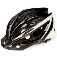 Cпортивный шлем Favorit IN28-M-WT (M, черный/белый)