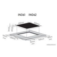 Варочная панель ZorG INO62 (черный)
