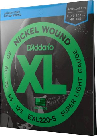 Струны для гитары D'Addario EXL220-5