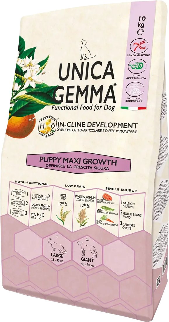 

Сухой корм для собак Unica Gemma Growth Puppy Maxi 10 кг