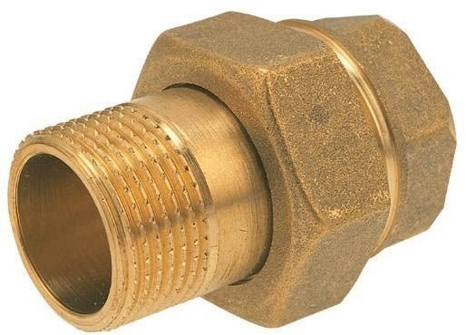 

Фитинг Ferro Муфта cоединительная прямая латунная 3/4" с 0-рингом SGU3