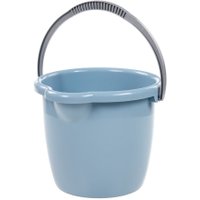 Ведро Полесье №10 04816 (12 л, серый/синий)