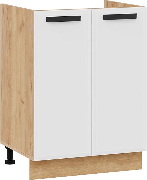 

Шкаф напольный Трия Тиана 1Н6М (дуб крафт золотой/белый супермат)