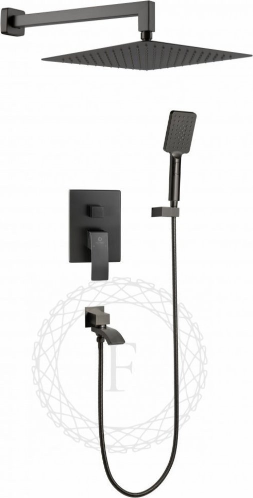 

Душевая система Filarete Waterfall FL1010 (графит)