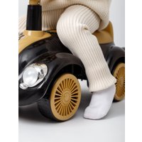 Каталка Amarobaby Retro AB24-7RT/0938 (черный/бежевый)