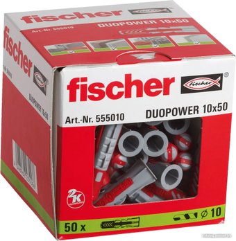 Fischer DuoPower 10 x 50 555010 (50 шт)