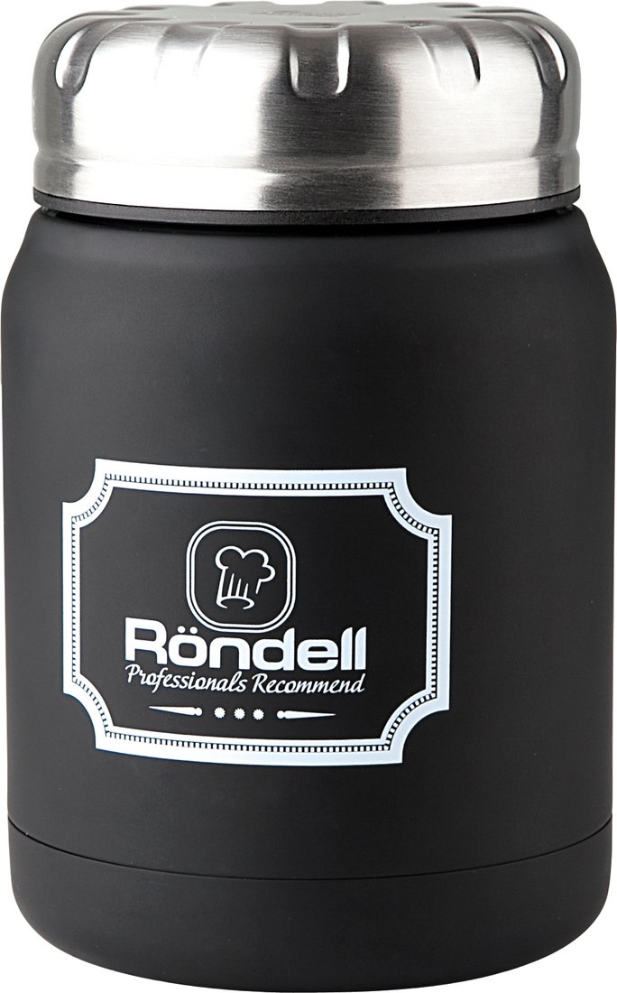 

Термос для еды Rondell RDS-942 0.5л (черный)