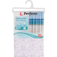 Шторка-занавеска для ванны Perfecto Linea Secret 36-118108 (розы)