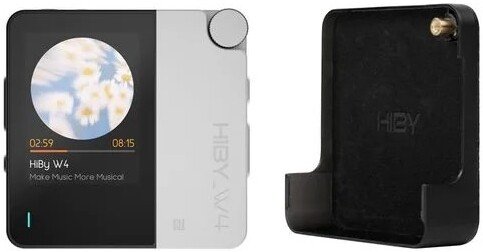 Портативный усилитель HiBy W4 + MagSafe Magnetic (белый)