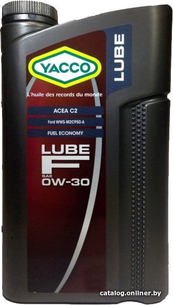 Моторное масло Yacco Lube F 0W-30 1л