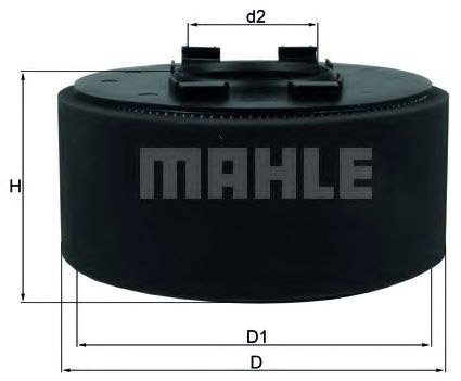 

Воздушный фильтр Mahle Knecht LX870