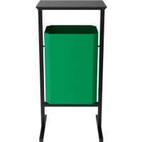 Уличная урна Allerd Стандарт 35л (зеленый)