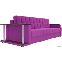 Диван Лига диванов Атлантида 102223 (микровельвет, фиолетовый)