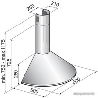 Кухонная вытяжка Korting KHC6930RN